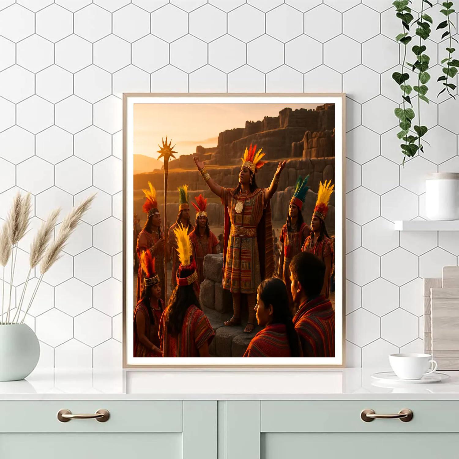 Inti Raymi Sacsayhuaman Festival Paint by numbers kits