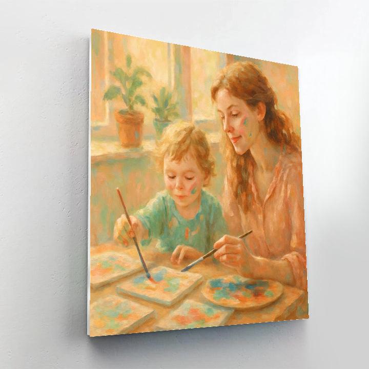 Quiet Painting Afternoon Paint by numbers art