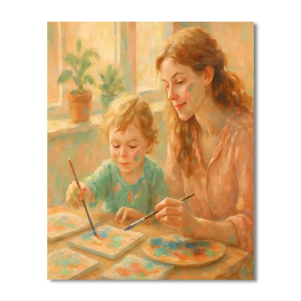 Quiet Painting Afternoon Paint by numbers art