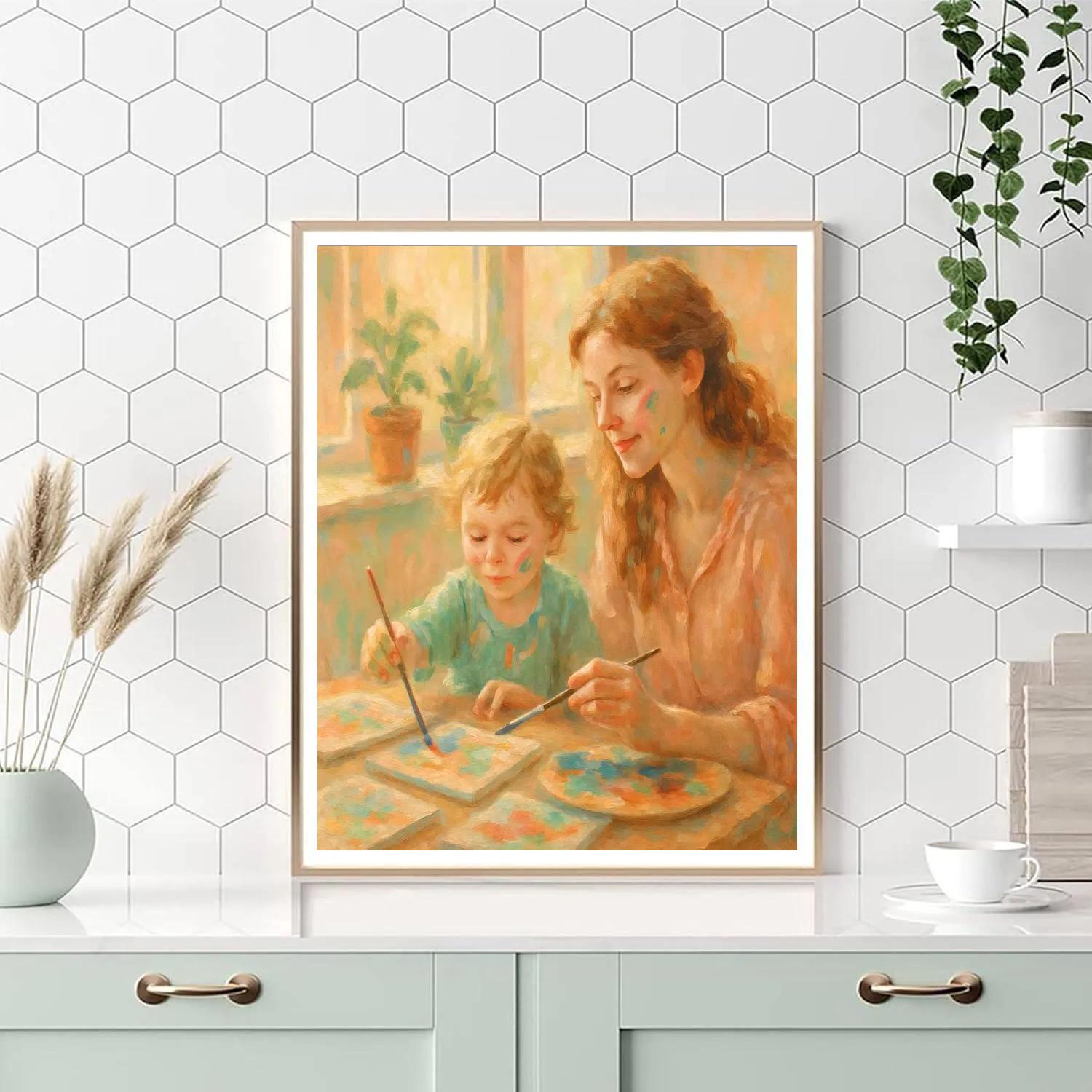 Quiet Painting Afternoon Paint by numbers art