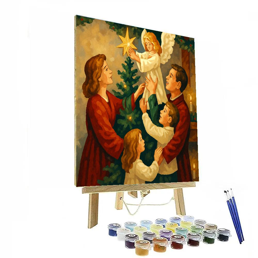 Angel Tree Ensemble paint by color