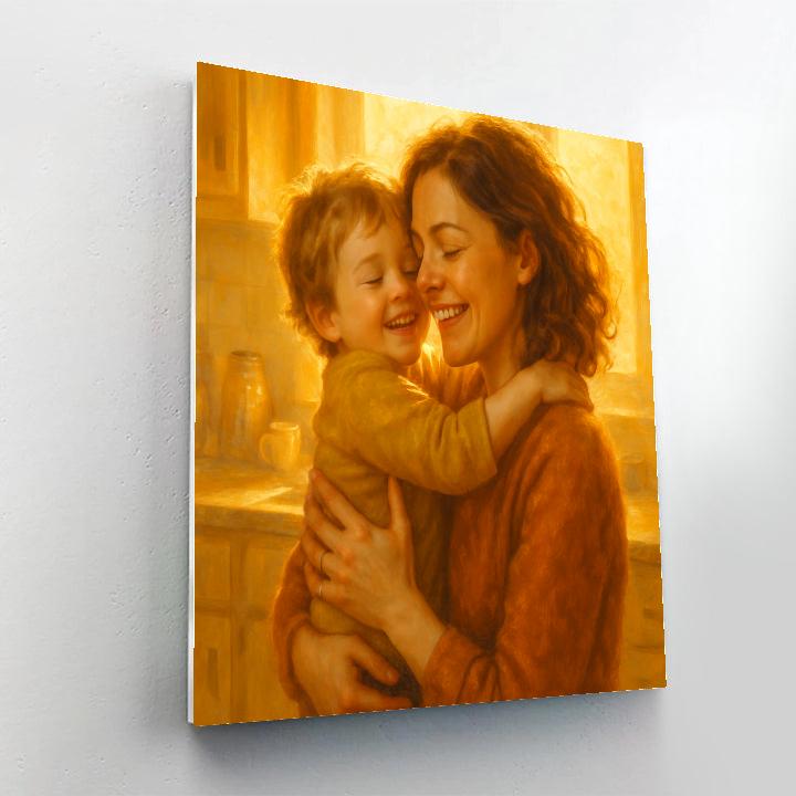 Morning Sunshine Hug paint by numbers