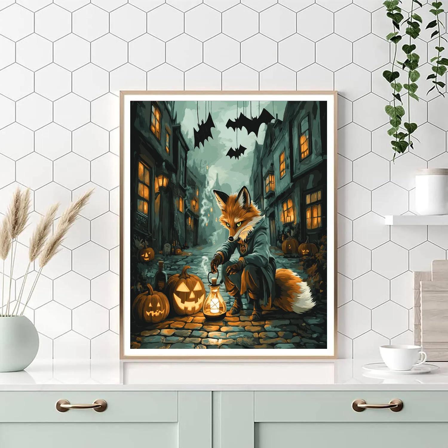 Lantern Alchemist Of Hollow Lane DIY paint by numbers