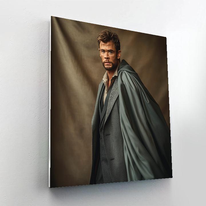 Chris Hemsworth: Hammered By Thunder And Elegance Paint by numbers kits