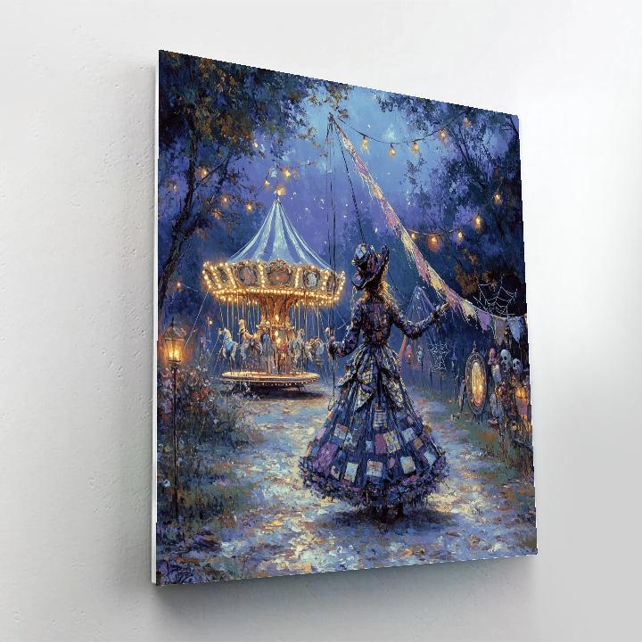 Midnight Carnival Marionette paint by color