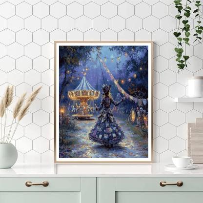 Midnight Carnival Marionette paint by color