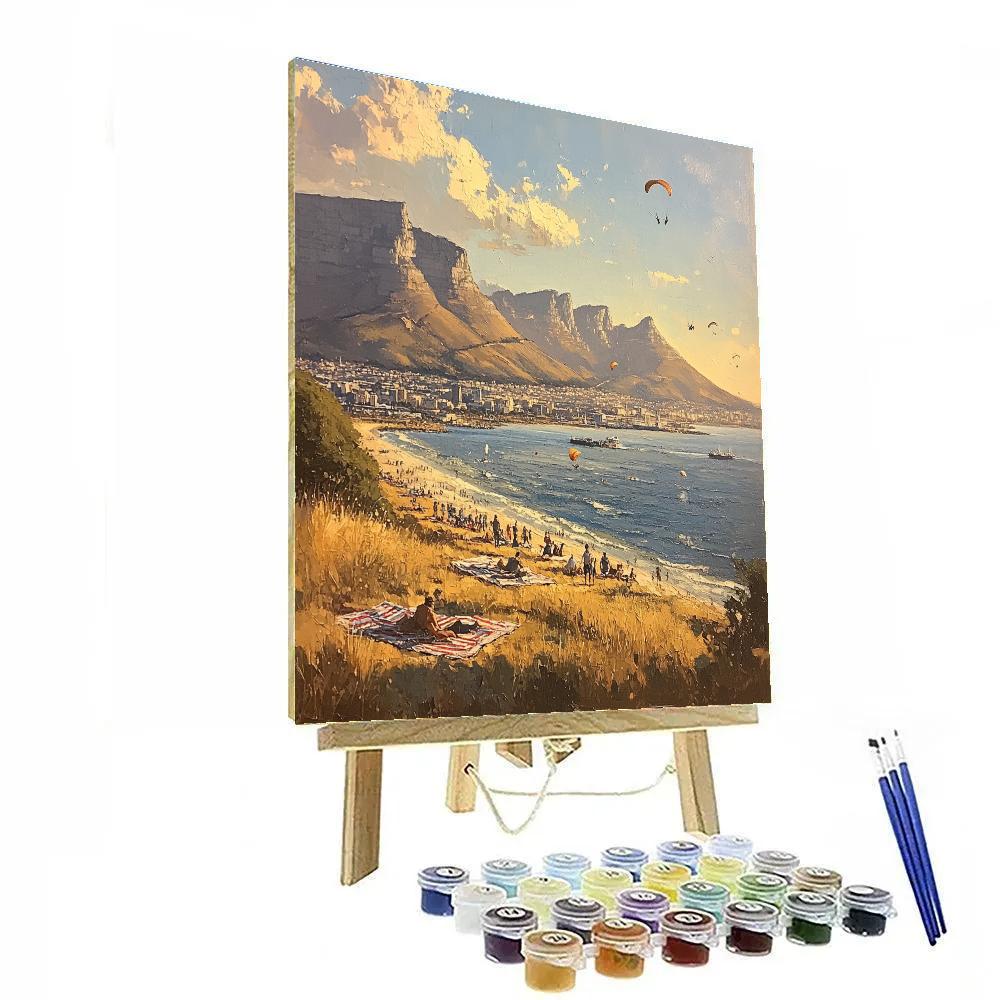 Table Mountain View From Signal Hill Cape Town South Africa Paint by numbers art