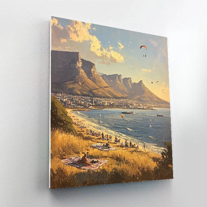 Table Mountain View From Signal Hill Cape Town South Africa Paint by numbers art