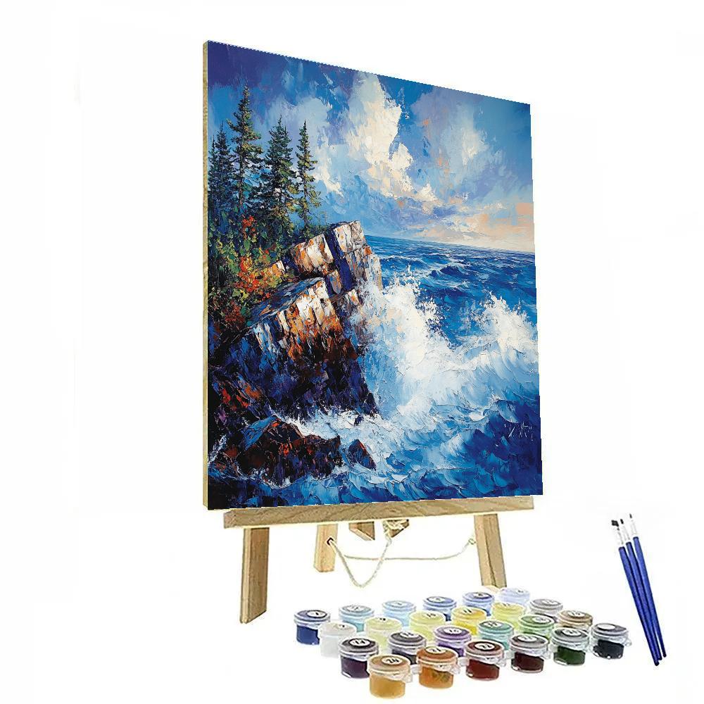 Arthur Lismer Inspired September Gale On The Islands paint by numbers