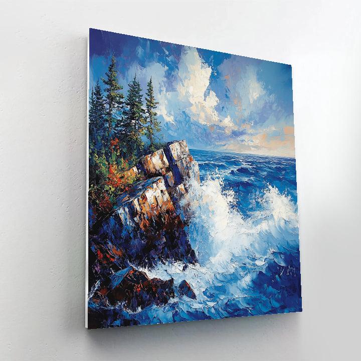 Arthur Lismer Inspired September Gale On The Islands paint by numbers