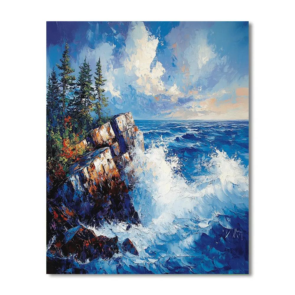 Arthur Lismer Inspired September Gale On The Islands paint by numbers