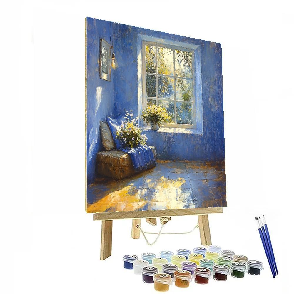Vermeer Inspired Cafe Window Paint by numbers kits