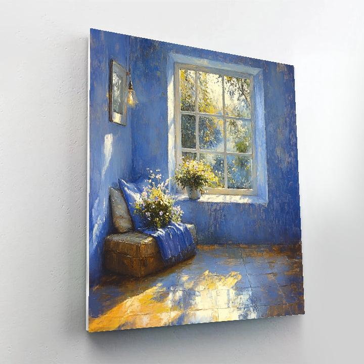 Vermeer Inspired Cafe Window Paint by numbers kits