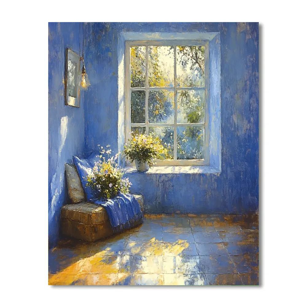 Vermeer Inspired Cafe Window Paint by numbers kits