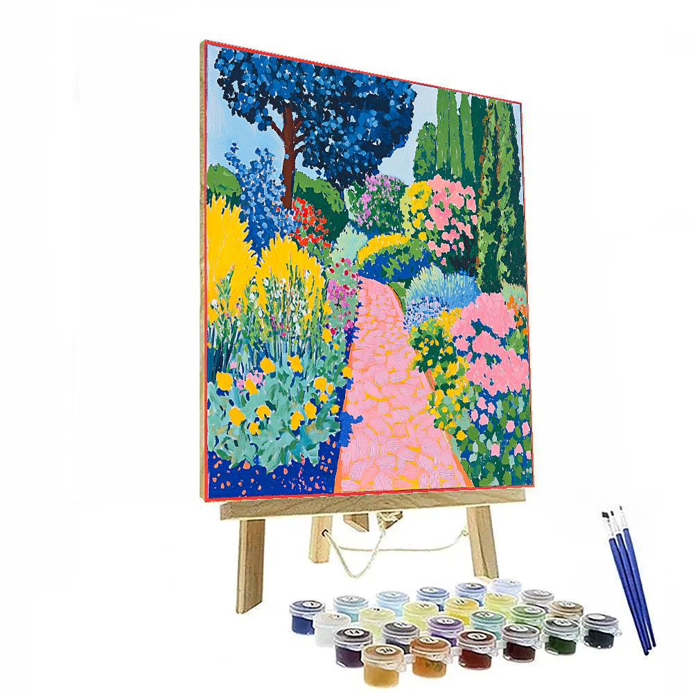 Matisse Inspired Garden Party painting number kit
