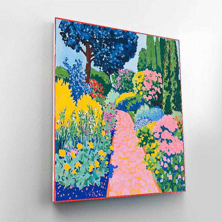 Matisse Inspired Garden Party painting number kit