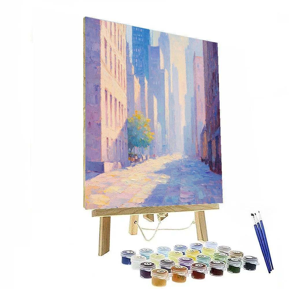 Claude Monet Inspired Rouen Light Study Noon Haze Number painting