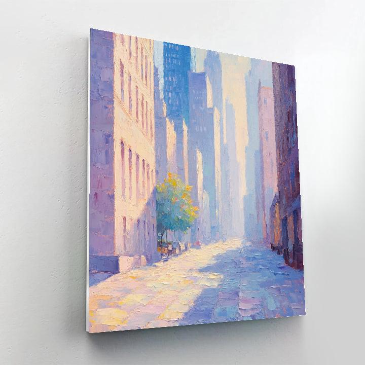 Claude Monet Inspired Rouen Light Study Noon Haze Number painting