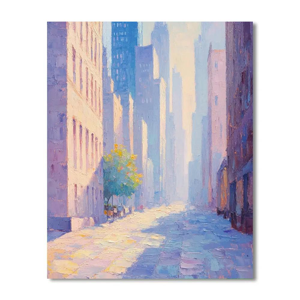 Claude Monet Inspired Rouen Light Study Noon Haze Number painting