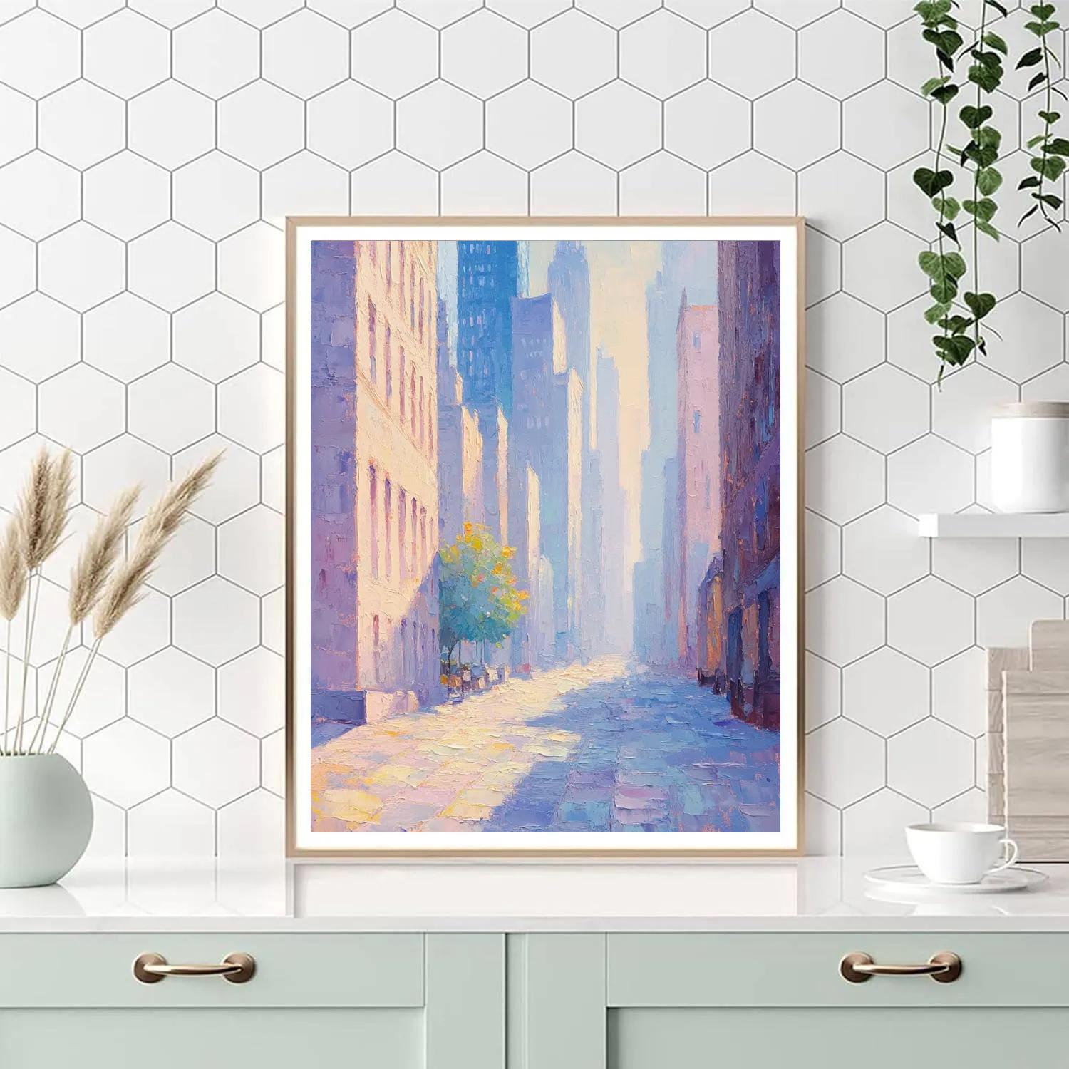 Claude Monet Inspired Rouen Light Study Noon Haze Number painting