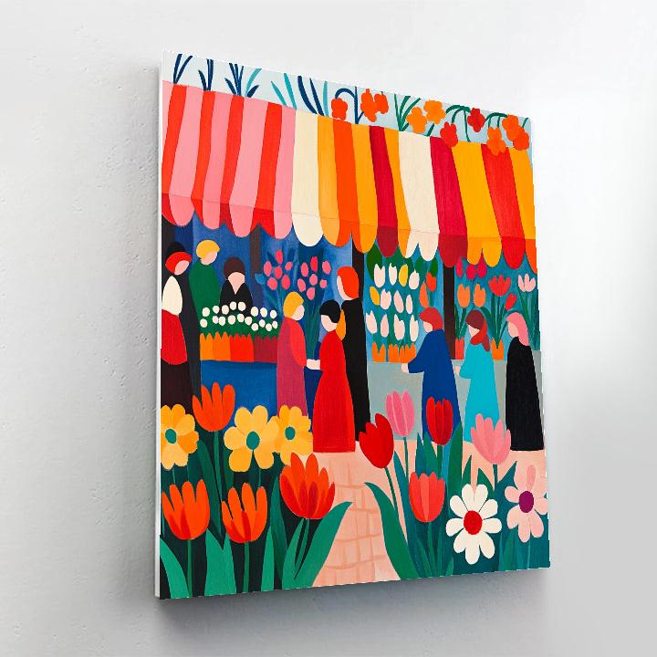 Henri Matisse Inspired Flower Market Paint by numbers kits