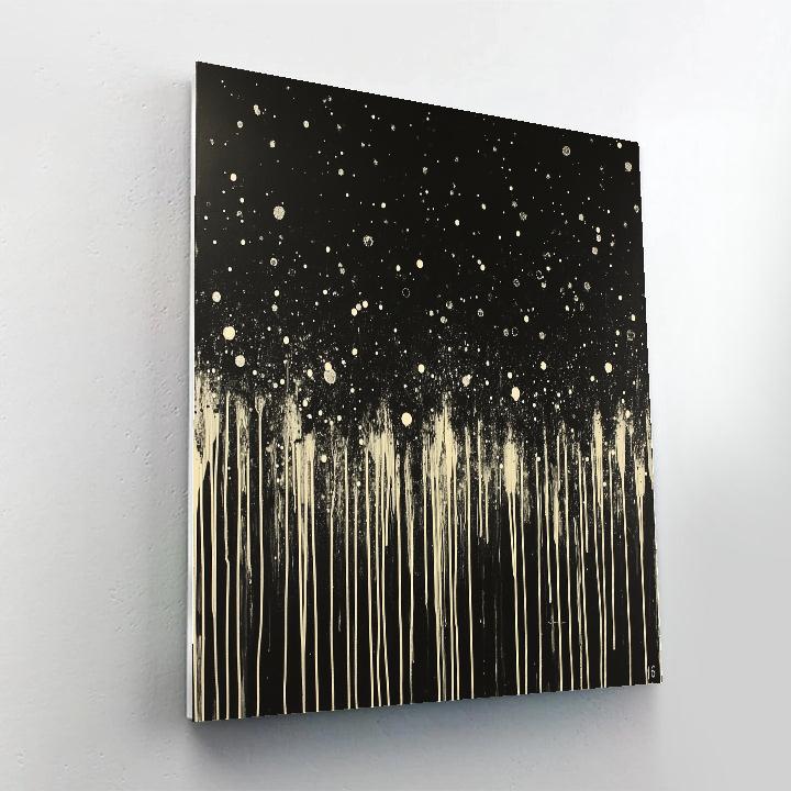 Jackson Pollock Inspired Midnight Pulse Paint by numbers kits