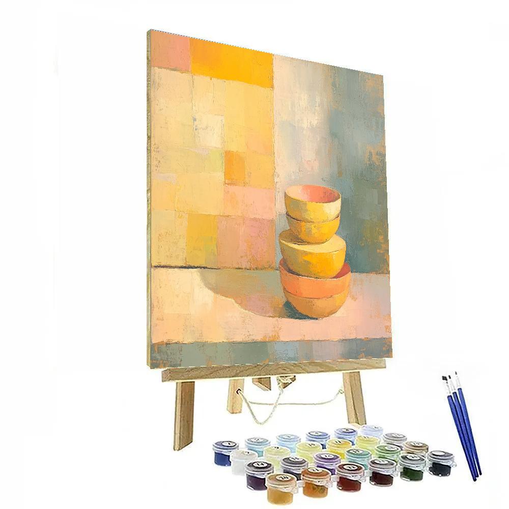 Paul Cézanne Inspired Citrus Still Rhythm Paint by numbers kits