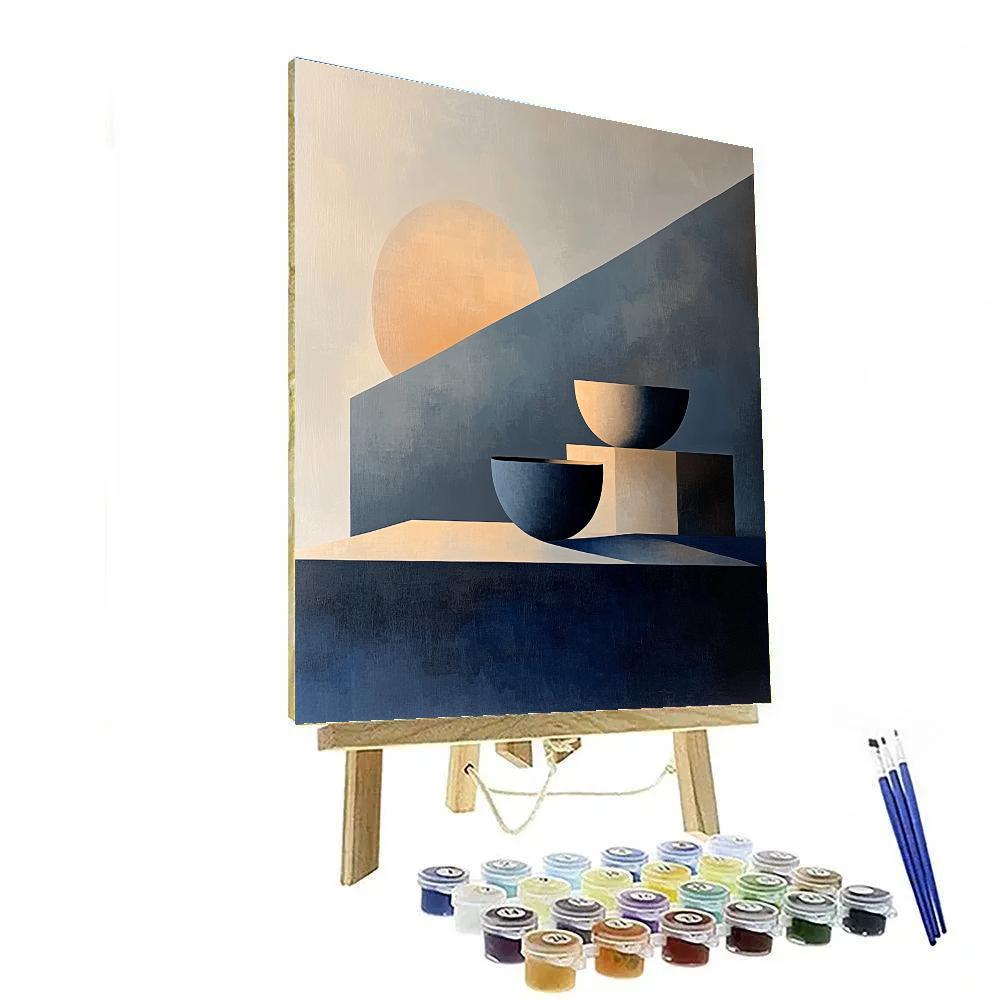 Paul Cézanne Inspired Still Harmony Of Vessels Paint by numbers art