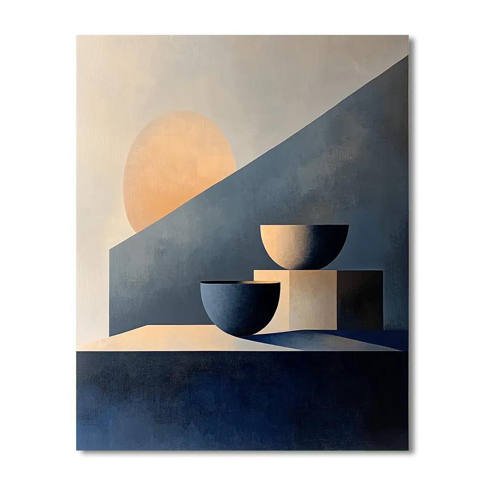 Paul Cézanne Inspired Still Harmony Of Vessels Paint by numbers art