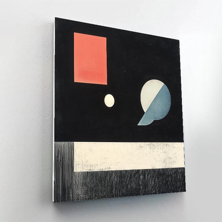 Kazimir Malevich Inspired Cosmic Silence Numbered painting kits