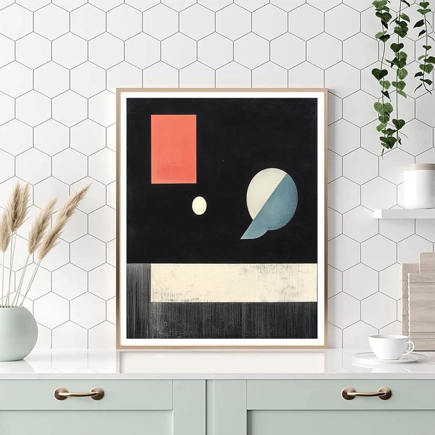 Kazimir Malevich Inspired Cosmic Silence Numbered painting kits