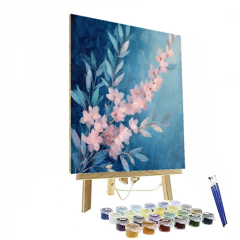 Edgar Degas Inspired Delicate Blossoms Painting by numbers kit