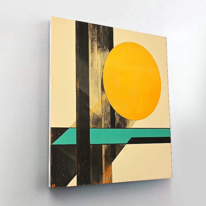 Kazimir Malevich Inspired Solar Geometry DIY paint by numbers