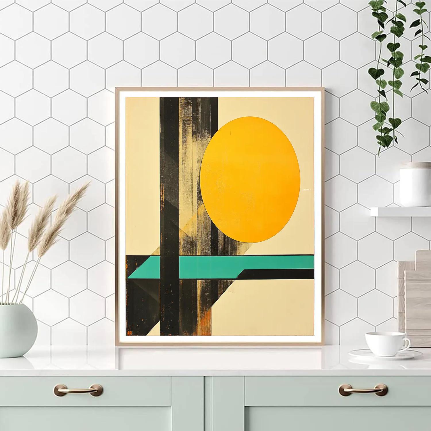 Kazimir Malevich Inspired Solar Geometry DIY paint by numbers