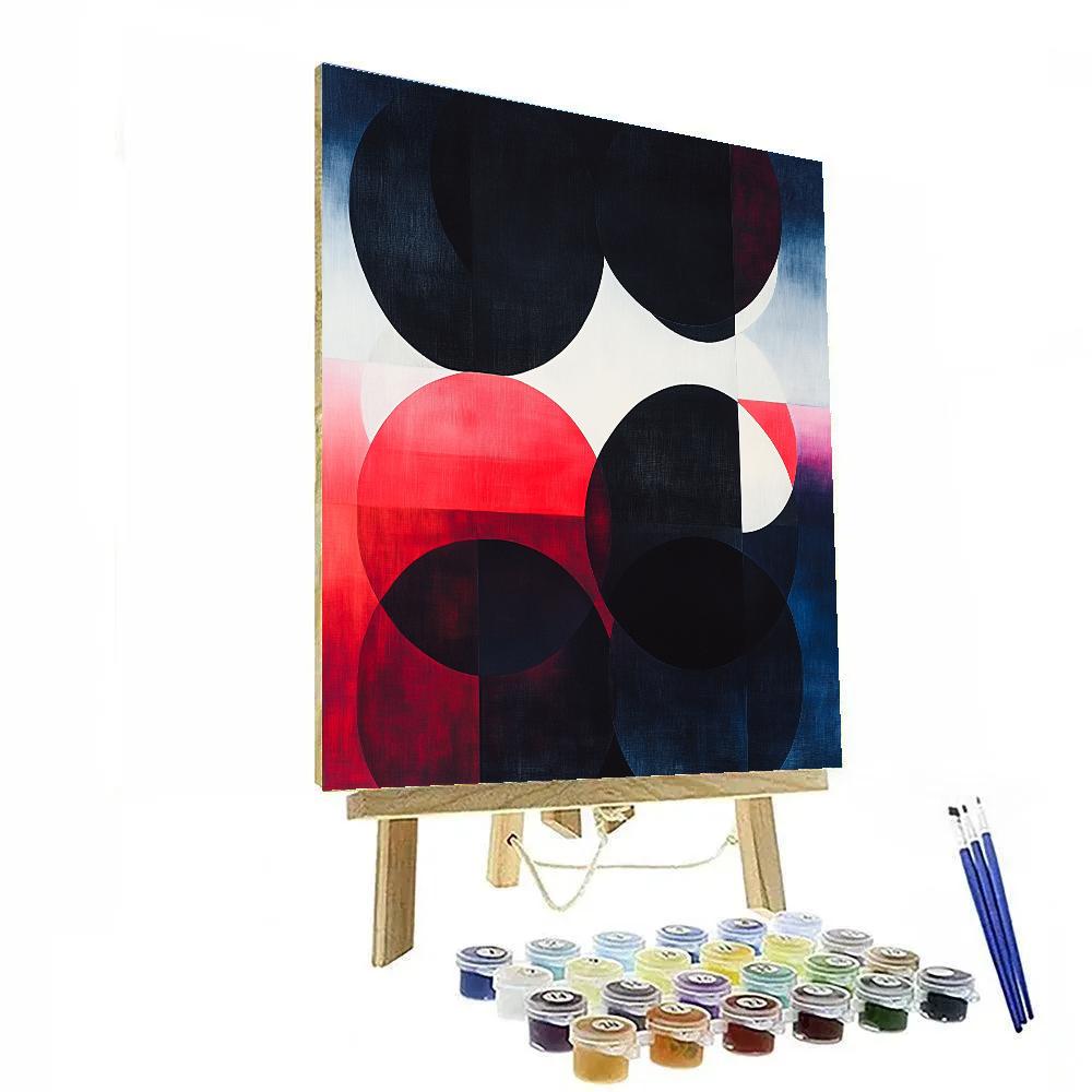 Kazimir Malevich Inspired Cosmic Harmony DIY paint by numbers