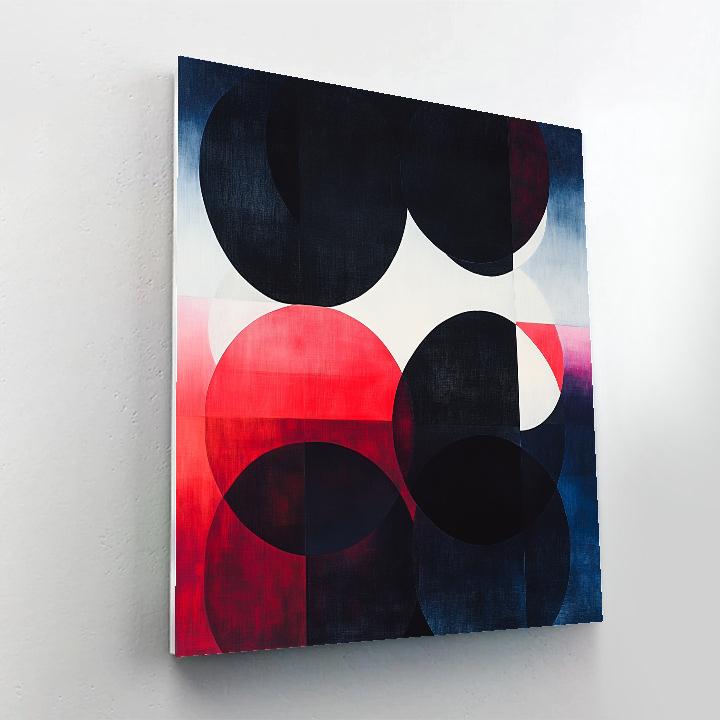 Kazimir Malevich Inspired Cosmic Harmony DIY paint by numbers
