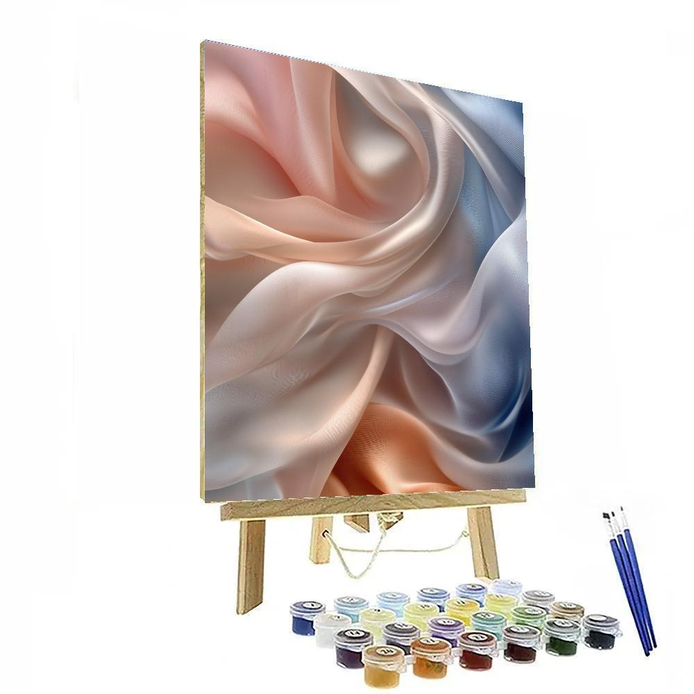 Edgar Degas Inspired Flowing Silk And Shadows paint by number