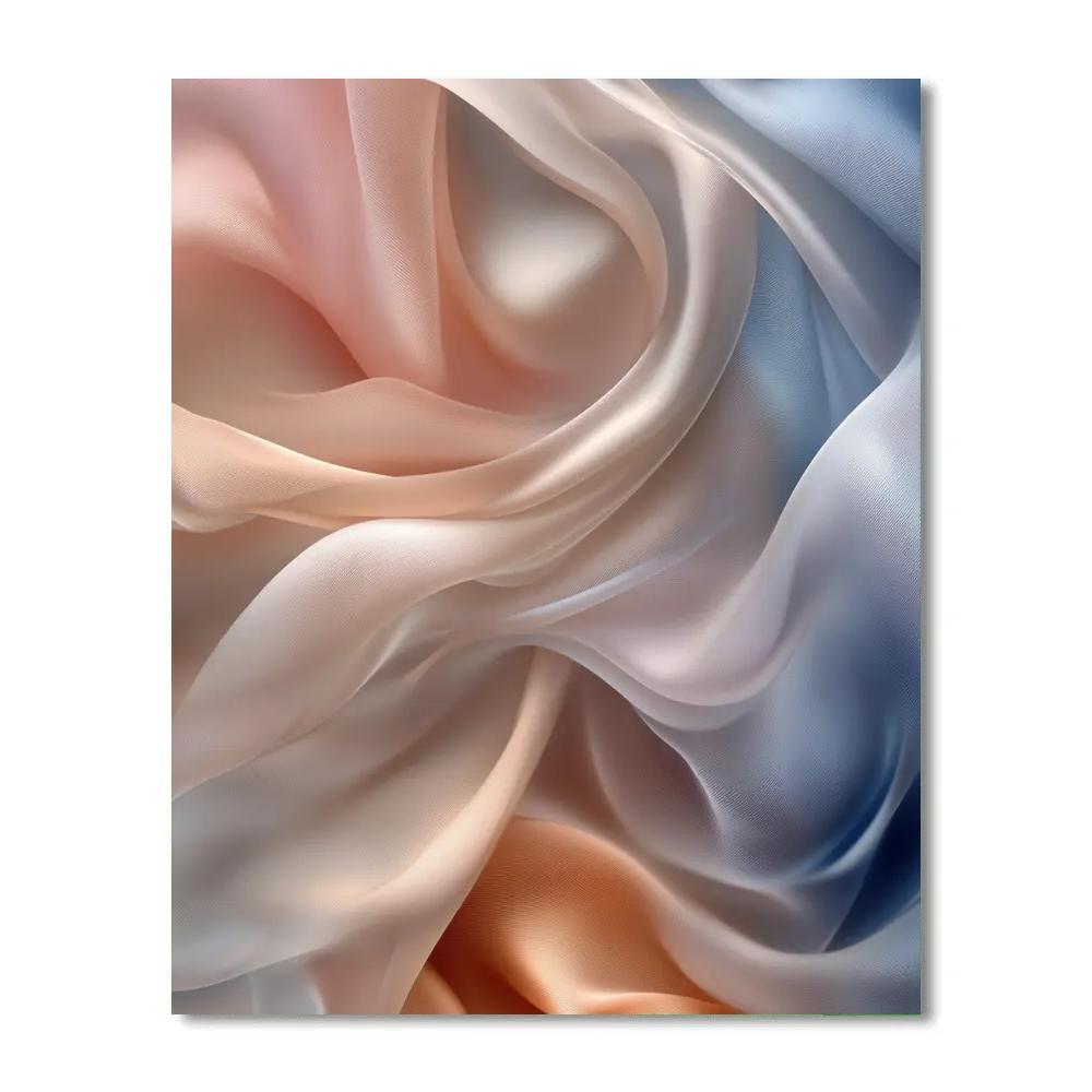 Edgar Degas Inspired Flowing Silk And Shadows paint by number