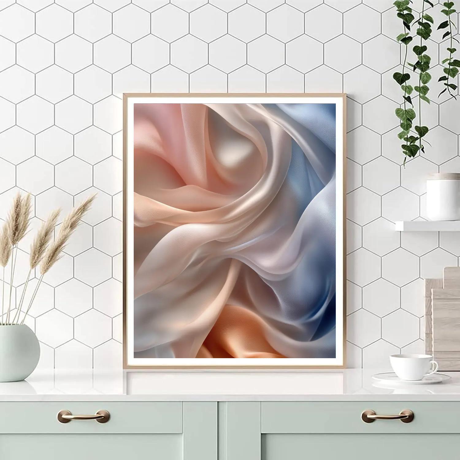 Edgar Degas Inspired Flowing Silk And Shadows paint by number