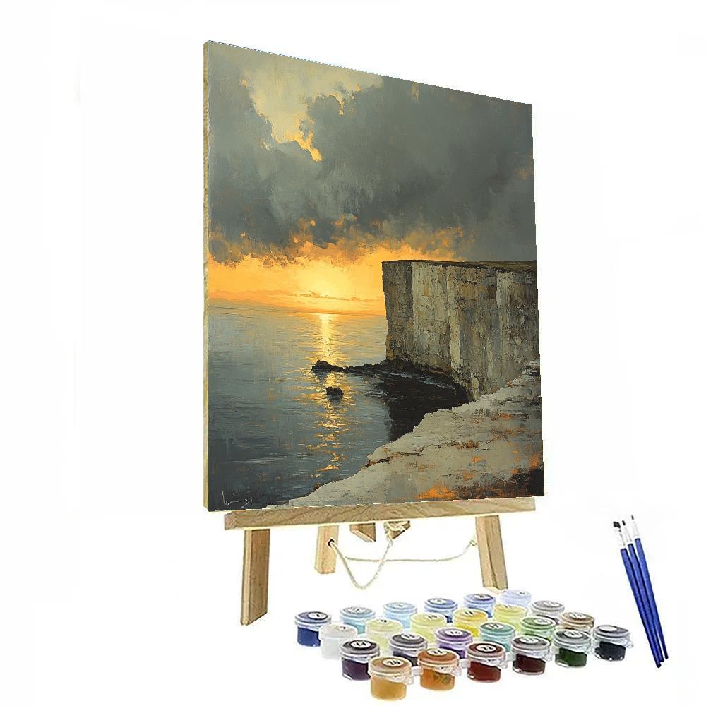 Francisco Goya Inspired Ominous Horizon Glow Paint by numbers kits