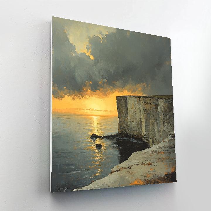 Francisco Goya Inspired Ominous Horizon Glow Paint by numbers kits