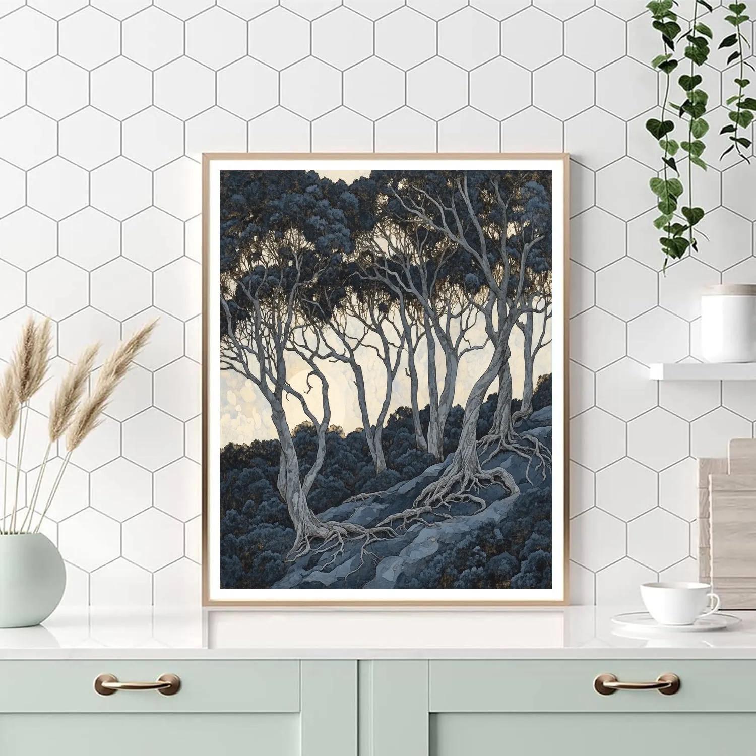 Francisco Goya Inspired Twilight Grove In Shadow painting number kit