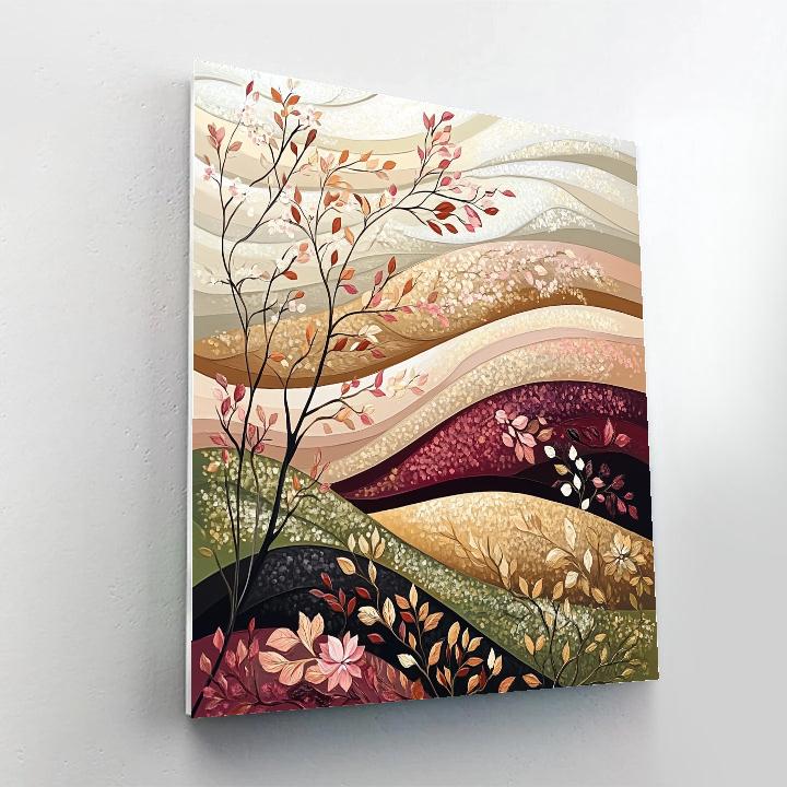 Alphonse Mucha Inspired Seasons Harmony Paint by numbers art