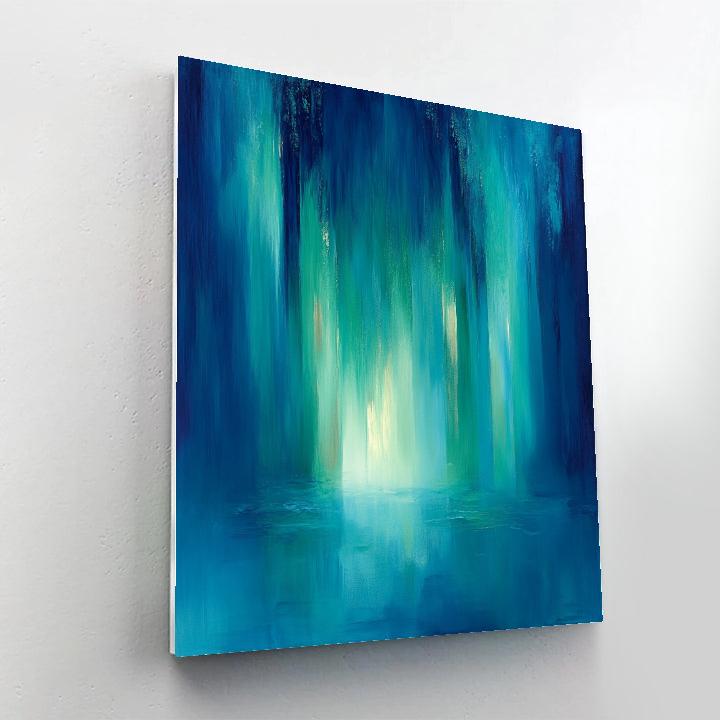 Mark Rothko Inspired Auroral Stillness Numbered painting kits