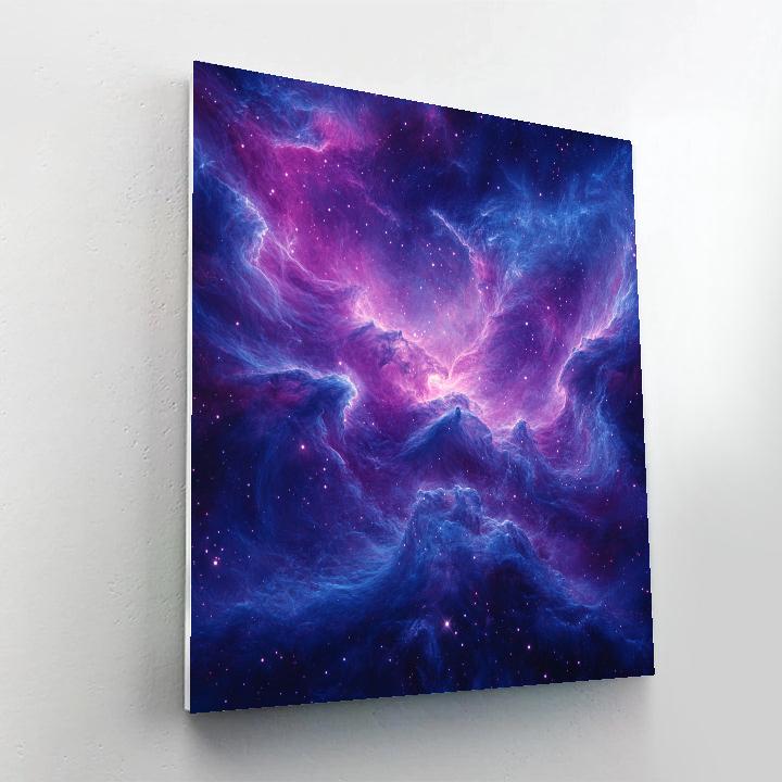 Michelangelo Inspired Celestial Reverie painting number kit