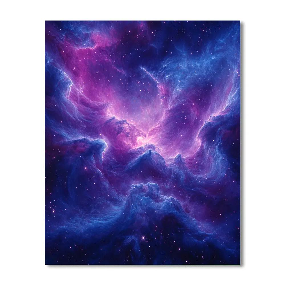 Michelangelo Inspired Celestial Reverie painting number kit