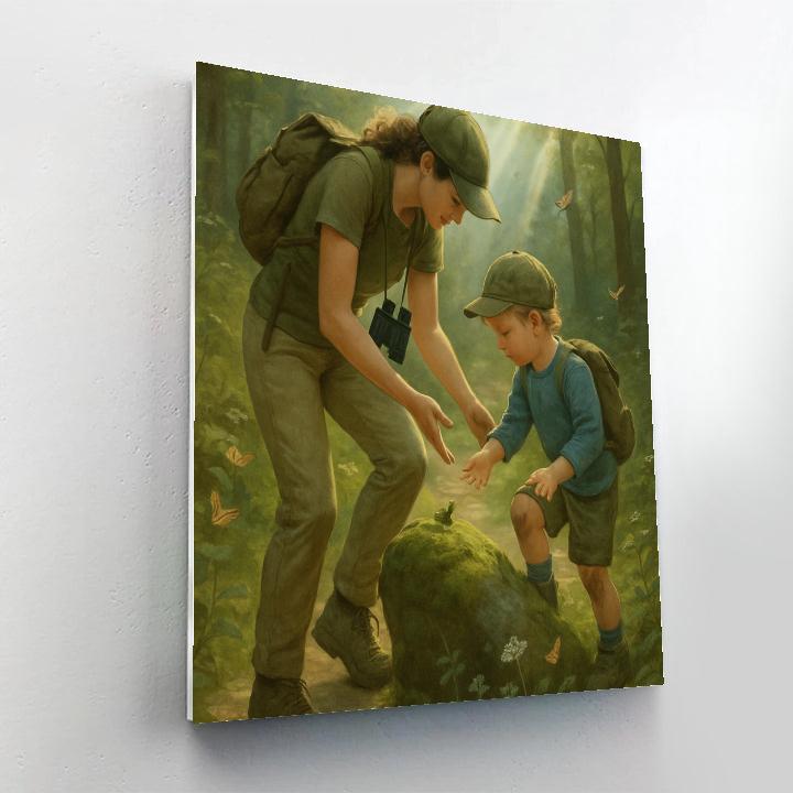 Nature Trail Little Explorer paint by numbers