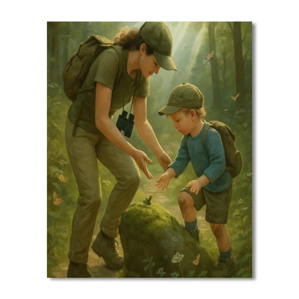 Nature Trail Little Explorer paint by numbers