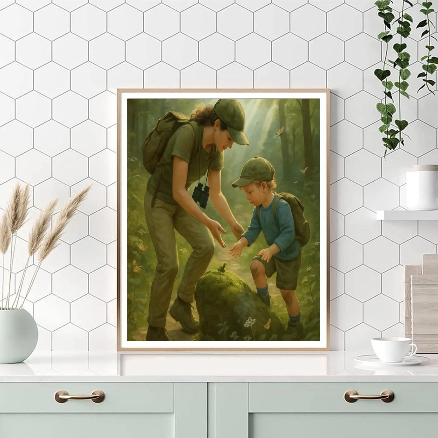 Nature Trail Little Explorer paint by numbers