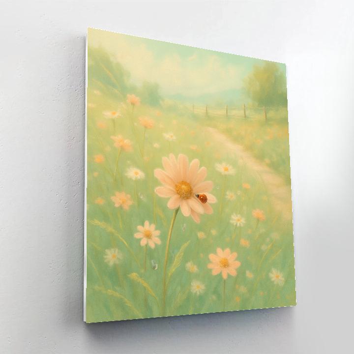 Flower Meadow Whisper Number painting